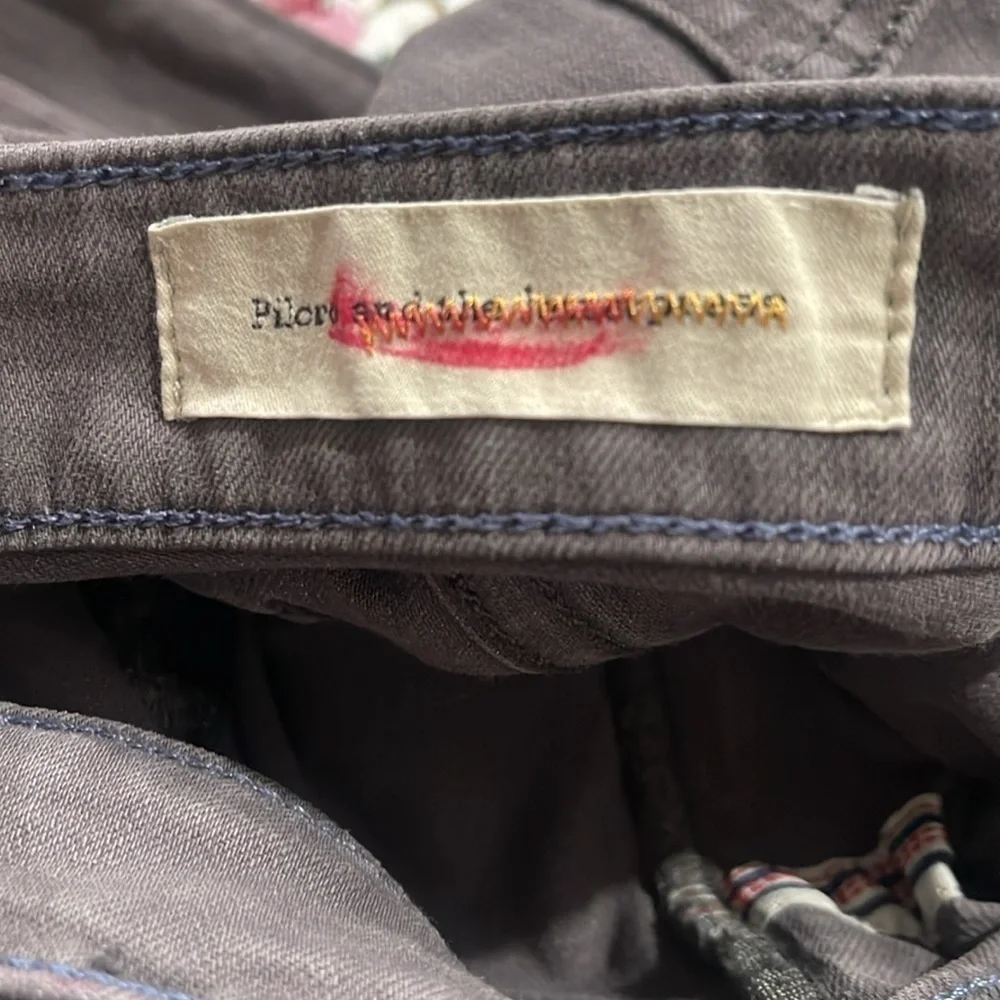 Pilcro Skinny Jeans with Side Zippers